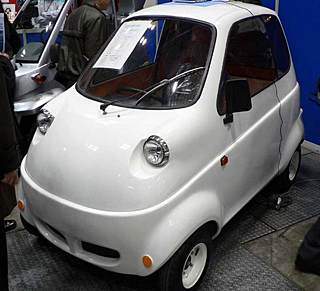 61 В 2009 году японцы выпустят новый одноместный электромобиль