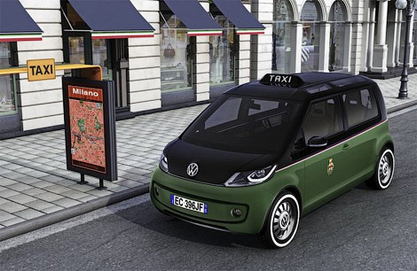 61 Volkswagen показал электрическое такси