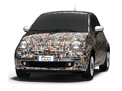  Спецверсия Fiat 500 «Чинквеченто» будет украшена фотографиями ее владельцев