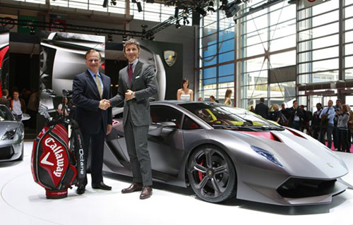 web580-lambo-callaway Callaway Golf и Lamborghini совместно разработали новый материал