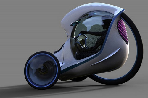 e3podelectri2 Представлен концепт помеси велосипеда и электромобиля