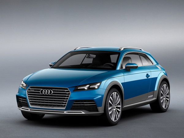 Audi покажет в Америке очередное внедорожное купе