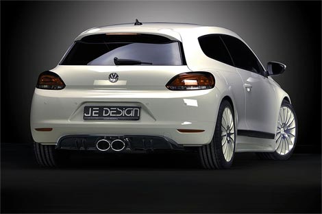 21 Ателье JE Design представило спорт-пакет для VW Scirocco