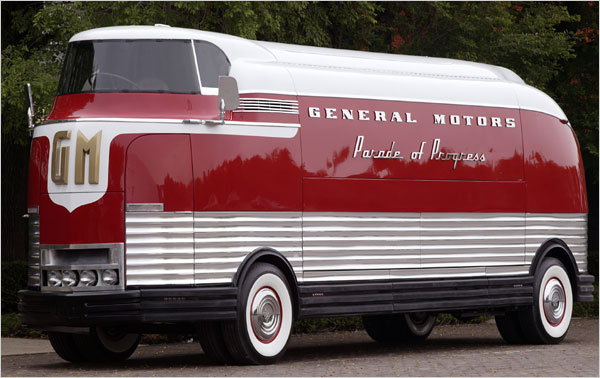 the-futurliner Концептуальные автомобили 50-х годов от General Motors