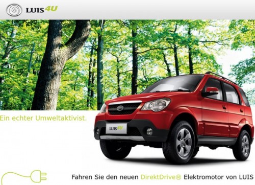 Luis 4U откроет массовую продажу на электромобиль за 40 тыс. евро