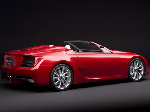 В 2014 году выйдет открытая версия суперкара Lexus LF-A