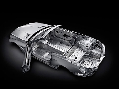 Кузов нового Mercedes-Benz SL изготовят из алюминия
