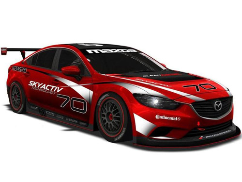 Дизельный спорткар Mazda6 примет участие в американских гонках на выносливость